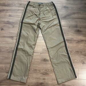 NWOT Y2K Hangten Men’s Size Medium Athletic Windbreaker Pants w/ soft liner